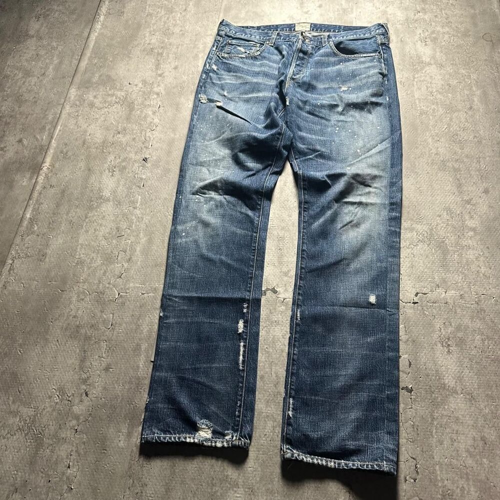 Prps Men's Blue and Navy Jeans
